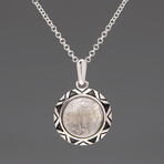 Muonionalusta Meteorite Pendant with 18" Sterling Silver Chain // 8.4 g