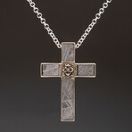 Muonionalusta Meteorite Pendant with 18" Sterling Silver Chain // 18.1 g