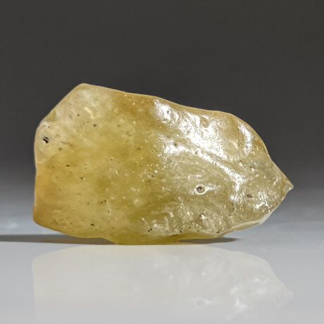 Genuine Small Libyan Desert Glass in Velvet Bag