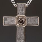 Muonionalusta Meteorite Pendant with 18" Sterling Silver Chain // 18.1 g