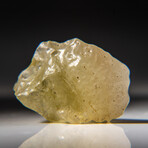 Genuine Medium Libyan Desert Glass in Velvet Bag