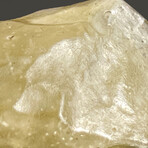 Genuine Small Libyan Desert Glass in Velvet Bag