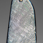 Genuine Muonionalusta Meteorite Pendant with 18" Sterling Silver Chain // 22.6 g