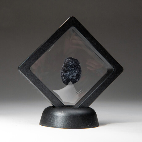 Genuine Natural Tektite in Display Box  //  12 grams