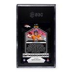 Bo Nix // 2024 Panini Mosaic Green Prizm // RC // SGC 10 Gem Mint