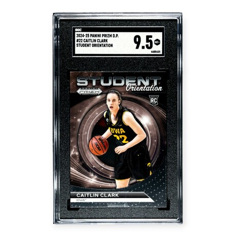 Caitlin Clark // 2024 Prizm Draft Student Orientation // RC // SGC 9.5 Mint+