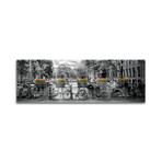 Amsterdam Gentlemen's Canal Print on Acrylic Glass  by  Melanie Viola (36"H x 12"W x 0.25"D)
