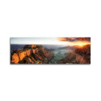 Sunset Grand Canyon V Print on Acrylic Glass  by  Dennis Frates (36"H x 12"W x 0.25"D)