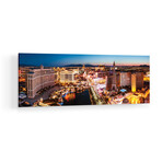 The Las Vegas Strip At Sunrise, Las Vegas, Nevada, USA Print on Acrylic Glass  by  Matteo Colombo (36"H x 12"W x 0.25"D)