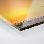 Mayan Twilight Print on Acrylic Glass  by  Jonathan Ross Photography (36"H x 12"W x 0.25"D)