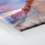 Balanced Rock and La Sal Mountains  Print on Acrylic Glass  by  Susanne Kremer (36"H x 12"W x 0.25"D)