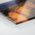 Sunset Grand Canyon V Print on Acrylic Glass  by  Dennis Frates (36"H x 12"W x 0.25"D)