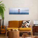 Floating Torii Gate At Lake Biwa, Japan Print on Acrylic Glass  by  Jan Becke (36"H x 12"W x 0.25"D)