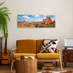 Rock Formations, Arches National Park, Moab, Utah, USA Print on Acrylic Glass  by  Philippe Hugonnard (36"H x 12"W x 0.25"D)