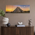 Mayan Twilight Print on Acrylic Glass  by  Jonathan Ross Photography (36"H x 12"W x 0.25"D)