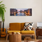 Grand Canal In Venice, Italy Print on Acrylic Glass  by  Jan Becke (36"H x 12"W x 0.25"D)