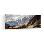Baltoro Glacier, Karakoram Mountain Range, Gilgit-Baltistan Region, Pakistan Print on Acrylic Glass  by  Alex Buisse (36"H x 12"W x 0.25"D)