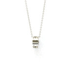 Louis Vuitton // 18k White Gold Empreinte Pendant Necklace II // 15.74" // Store Display