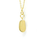 Gucci // 18k Yellow Gold Bit Loafer Pendant Necklace // 14.76"-16.33" // Store Display