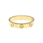 Cartier // 18k Yellow Gold Mini Love Ring // Ring Size: 5.75 // Store Display