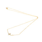Louis Vuitton // 18k Yellow Gold Diamond Pendant Necklace // 14.96"-15.74" // Store Display