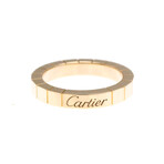 Cartier // 18k Rose Gold Lanieres Ring // Ring Size: 4.5 // Store Display