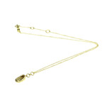 Gucci // 18k Yellow Gold Bit Loafer Pendant Necklace // 14.76"-16.33" // Store Display