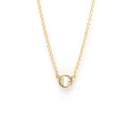 Tiffany & Co. // 18k Yellow Gold By The Yard Diamond Pendant Necklace // 16.14" // Store Display