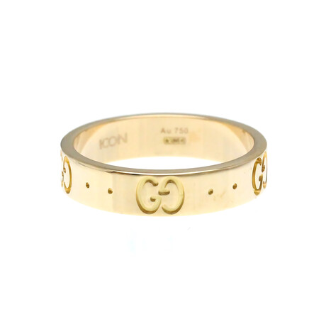 Gucci // 18k Rose Gold Icon Ring // Ring Size: 5 // Store Display