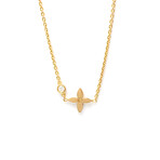 Louis Vuitton // 18k Yellow Gold Diamond Pendant Necklace // 14.96"-15.74" // Store Display