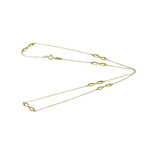 Tiffany & Co. // 18k Yellow Gold Infinity Pendant Necklace // 17.91" // Store Display