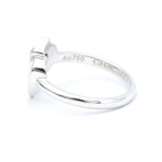 Chaumet // 18k White Gold Liens De Chaumet Open Heart Diamond Ring // Ring Size: 6 // Store Display