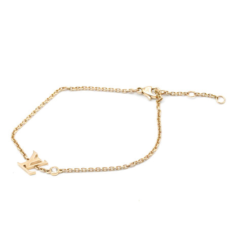 Louis Vuitton // 18k Rose Gold Diamond Bracelet // 5.9"-6.69" // Store Display