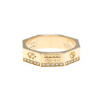 Gucci // 18k Rose Gold Octagonal Diamond Ring // Ring Size: 7.25 // Store Display