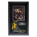 Larry Bird, Kevin McHale, Robert Parish, Kevin Garnett, Paul Pierce & Ray Allen // Boston Garden Parquet Floor Collage + Framed