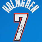 Chet Holmgren // OK City Thunder // Signed Nike Blue Icon Ed. Auth Jersey
