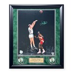 Larry Bird // Boston Celtics // Signed Photo + Framed