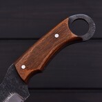 High Carbon Skinner Knife // Pakka Wood // 7393