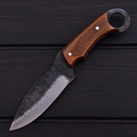 High Carbon Skinner Knife // Pakka Wood // 7393