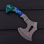 Damascus Mini Tomahawk // Acrylic Resin // 7405
