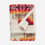 Chief Joseph Crib Blanket // 32 x 44 in // White