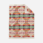 Chief Joseph Crib Blanket // 32 x 44 in // White