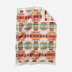 Chief Joseph Crib Blanket // 32 x 44 in // White