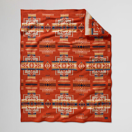 Chief Joseph Blanket // 68 x 68 in // Chili