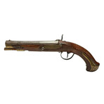 Early 19th Century European Flintlock Conversion Pistol