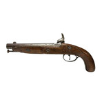 English Flintlock Conversion Pistol // Early 19th Century