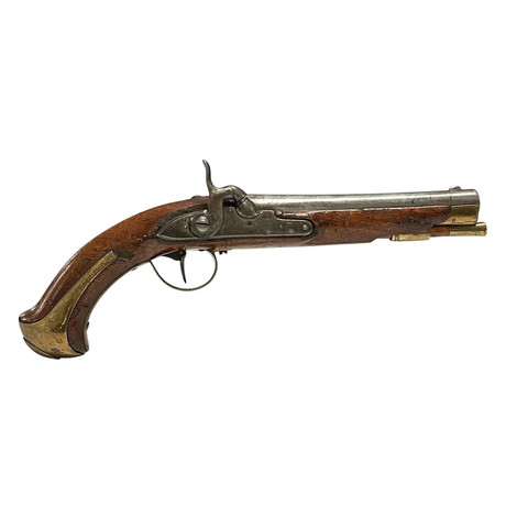 Early 19th Century European Flintlock Conversion Pistol