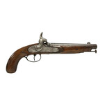 English Flintlock Conversion Pistol // Early 19th Century