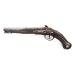 Beautiful German Flintlock Conversion Pistol // Made 1800-1830