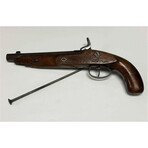 English Flintlock Conversion Pistol // Early 19th Century